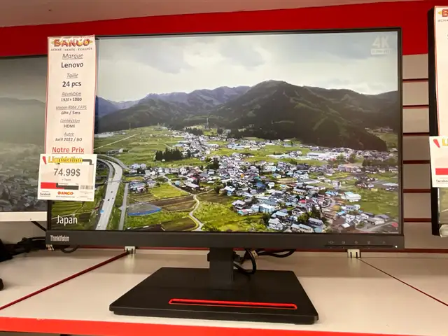moniteur Lenovo