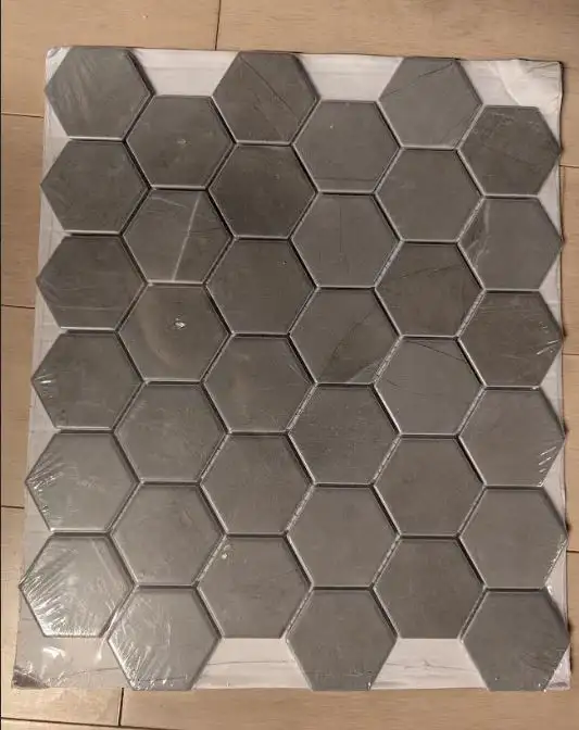 Hehagon Mosaics ceramic tiles