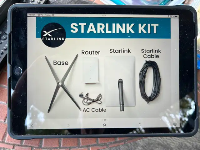 Series 11 STARLINK SELF ACTUATING DISH