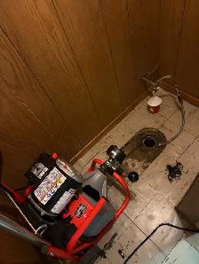 Unclogging Drain & Camera Inspection