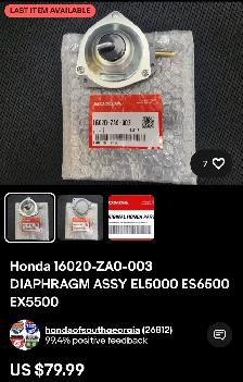 Honda ES6500 Gas Generator - Photo 10