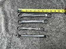 4 Combination Wrenches - Electrolite, Drop Forged Alloy Steel !