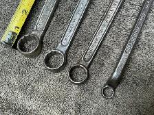 4 Combination Wrenches - Electrolite, Drop Forged Alloy Steel ! - Photo 7