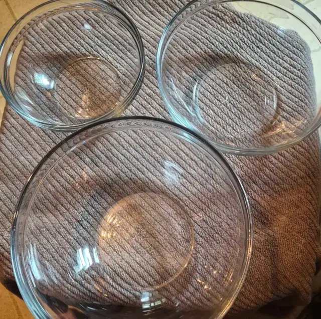 Glass bowls