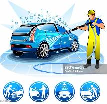 travailleur lave auto , laveur, laveuse