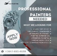 LOOKING FOR EXPERIENCED PAINTERS
