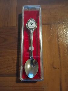 Vintage Silver Plated Sherbrooke Souvenir Collector Spoon