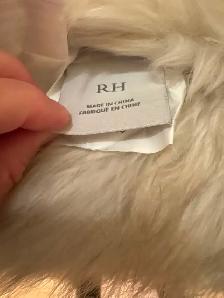 RH Restoration Hardware faux fur lumbar pillows and inserts - Photo 3