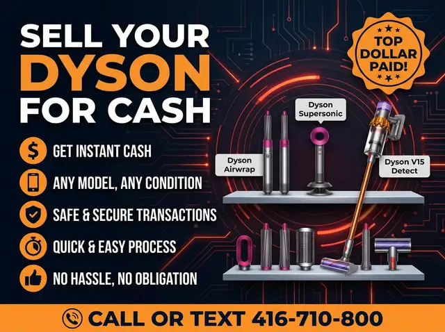 Sell Your Dyson for Cash – Top Dollar Paid
