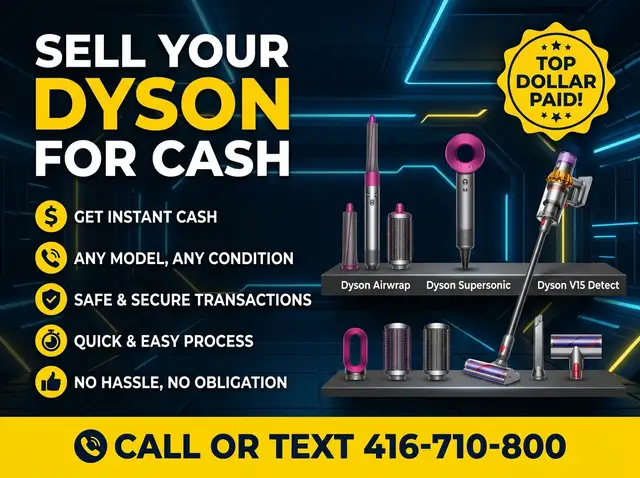 Turn Your Dyson Into Cash – Quick & Easy