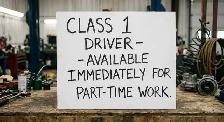class 1A truck driver looking for part-time/casual work