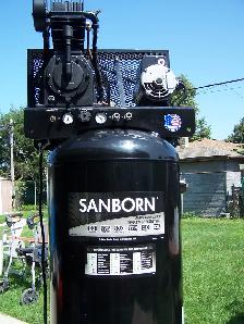 80 GALLON AIR COMPRESSOR 6HP 240volt P1