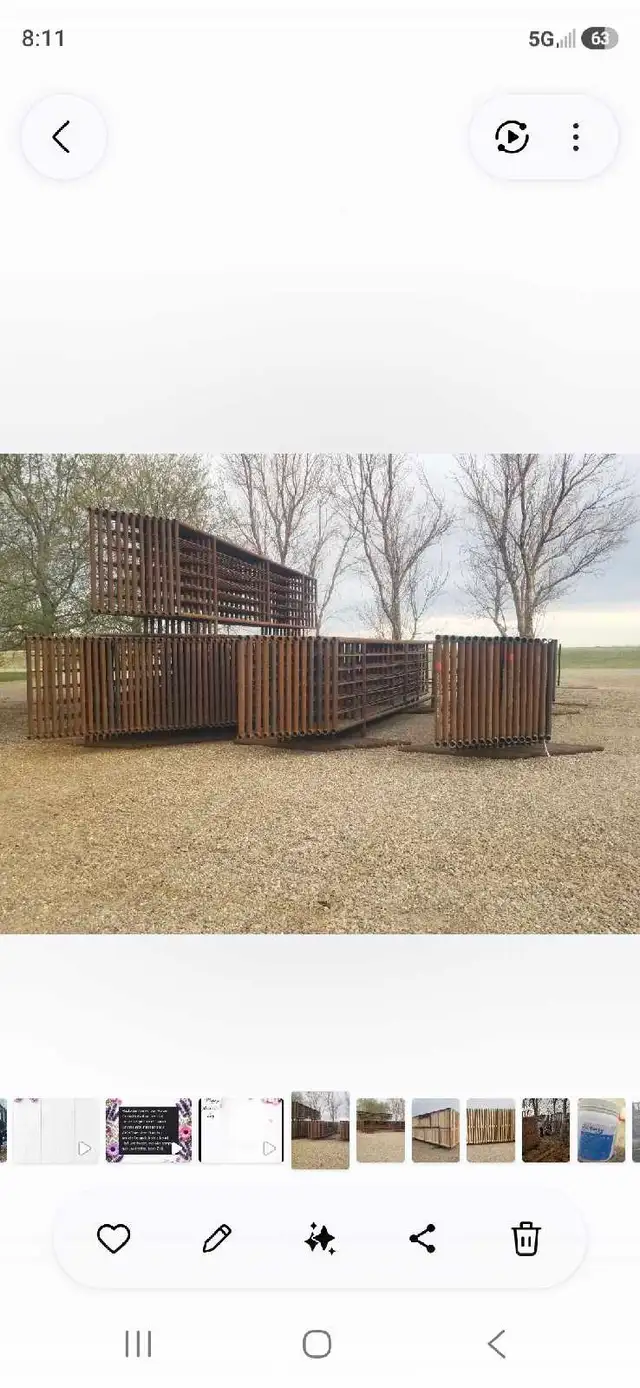 windbreak,  socket rod panels and feeders for sale