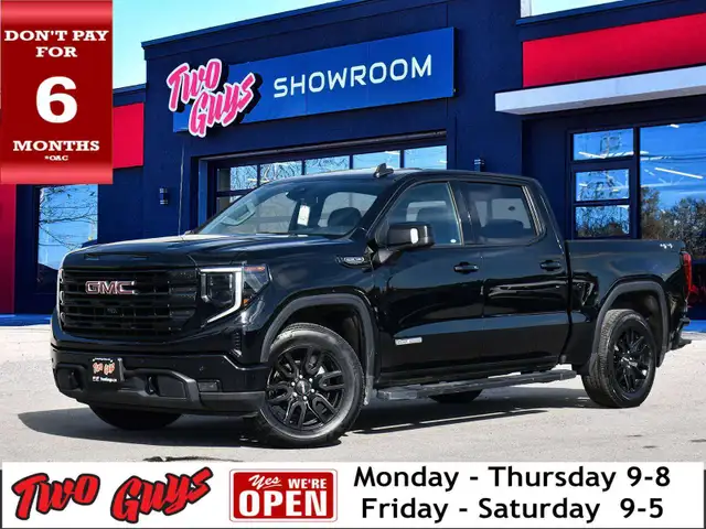 2024 GMC Sierra 1500 Elevation 5.3L 4WD Crew | Leather | Sunroof
