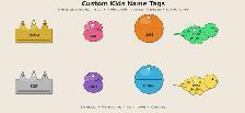 Custom Kids Name Tags for Backpacks - Handmade Ottawa/Gatineau - Photo 2