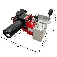 Waste Oil Heater Air Atomizing Heavy Oil Burner AC220V 056914 - Photo 10