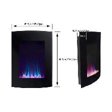 Paramount Garcia 27' Vertical Curved Electric Fireplace - Photo 4