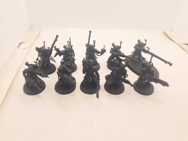 Warhammer 40k Adeptus Mechanicus 10 Primed Black Skitraii