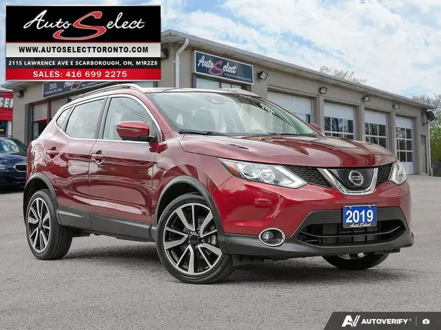 2019 Nissan Qashqai SL AWD - Leather interior - Apple Carplay...