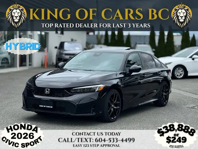 2026 HONDA CIVIC SEDAN HYBRID