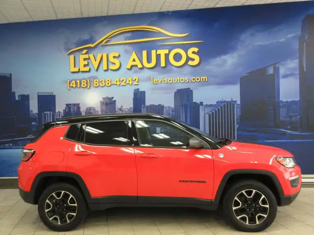 JEEP COMPASS 2019 TRAILHAWK 4X4 JAMAIS ACCIDENTE TOIT PANO / BAN