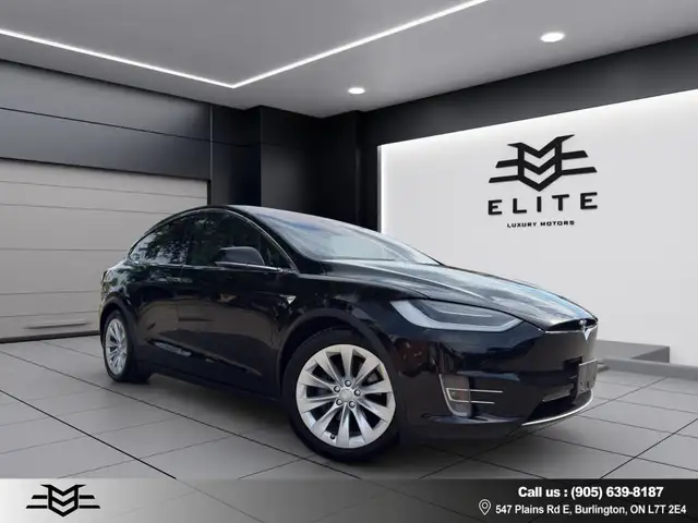 2018 Tesla Model X 75D AWD - Navigation System - Blind Spot Moni