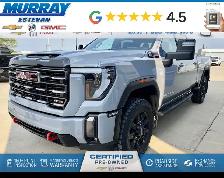 2024 GMC Sierra 2500HD AT4 4WD DIESEL/ ACCIDENT-FREE/ 1 OWNER/ T