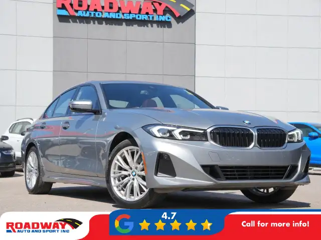 2023 BMW 330 i xDrive Red Leather | Sunroof | Navigation | Ap...