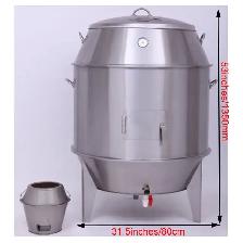 Charcoal Cook Roast Duck Oven Crispy Peking Duck Kitchen 220224 - Photo 2