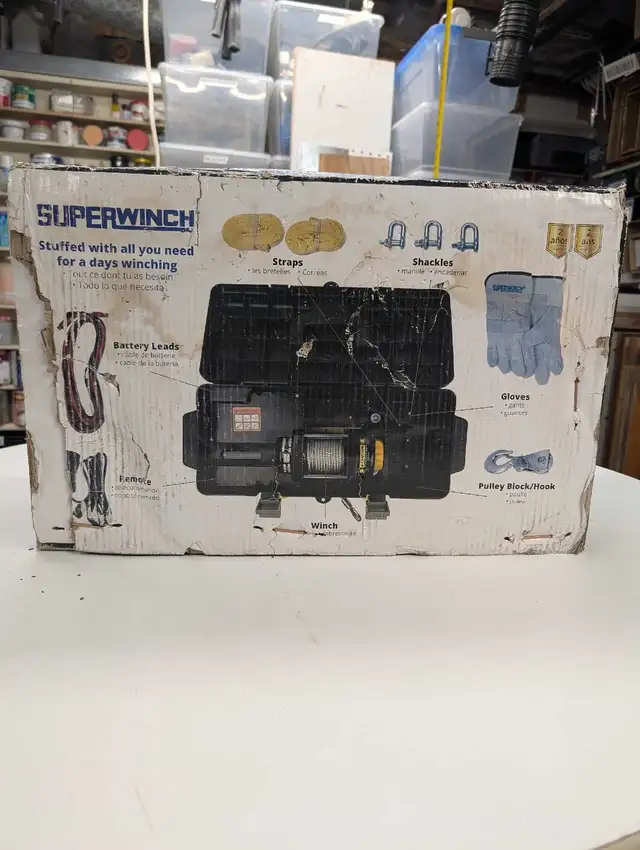 X 4,000lb SuperWinch Kit