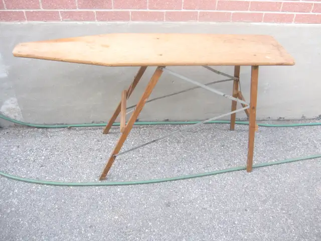 ANTIQUE VINTAGE IRONING BOARD
