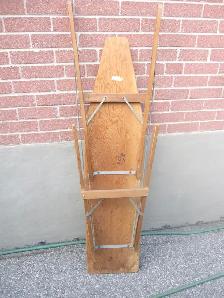 ANTIQUE VINTAGE IRONING BOARD - Photo 3
