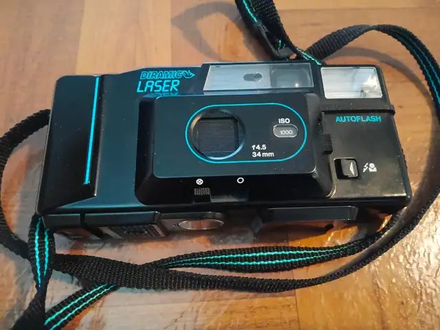 Retro Vintage Diramic (Zenit) Laser 35mm Point & Shoot Camera