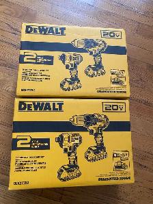 Brand New Dewalt Drills And Milwaukee Products For Sale!!