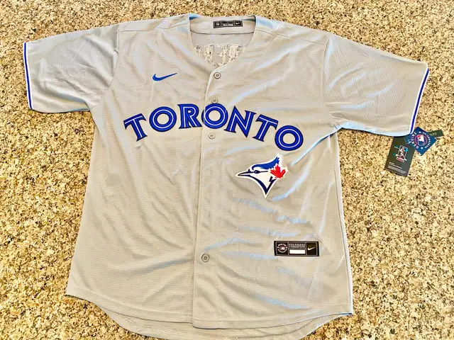 Toronto Blue Jays Vladimir Guerrero Jr. Jersey - Grey (Large)
