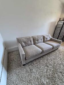FREE DELIVERY Ikea Froslov 3 Seater Fabric MCM Sofa Couch - Photo 6