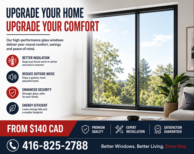 Glass for Vinyl Windows – Made to Measure