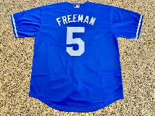 L.A Dodgers Freddie Freeman Jersey - Blue (Large) - Photo 2