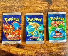 Pokemon Base Set Booster Packs (Empty) $25/ea
