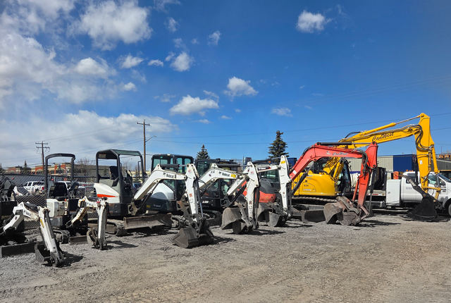 Excavator Rentals | CanWest Equipment Rentals