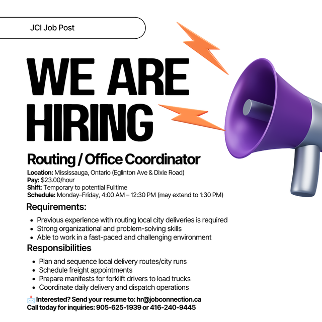 OFFICE / ROUTING COORDINATOR