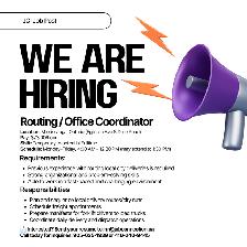 OFFICE / ROUTING COORDINATOR