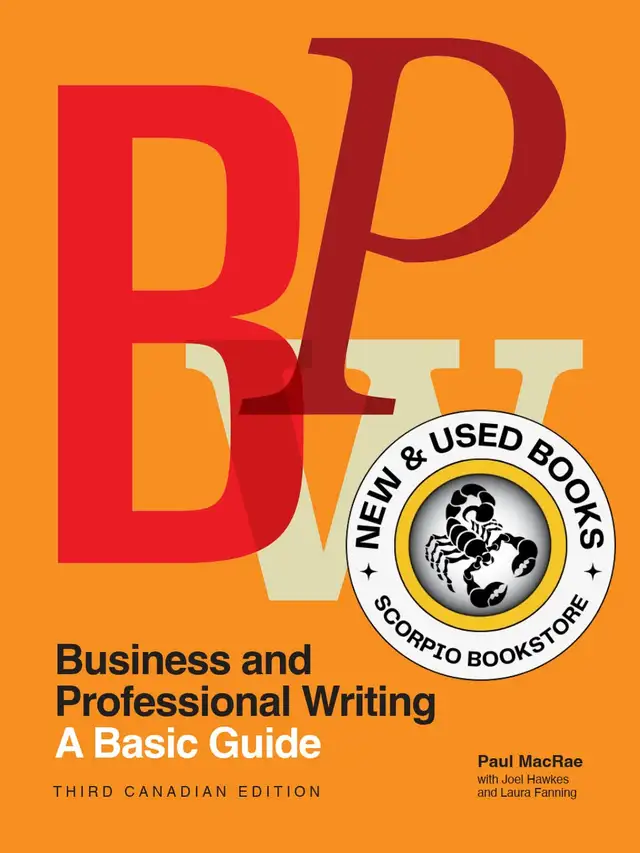 Business and Professional Writing 3E MacRae 9781554816453