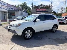 2009 Acura MDX SH-AWD w/Tech Pkg 3.7L V6 White One Owner Certifi