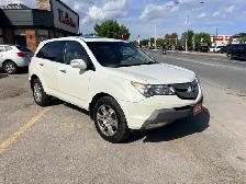 2009 Acura MDX SH-AWD w/Tech Pkg 3.7L V6 White One Owner Certifi - Photo 3