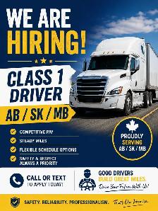 Hiring LCV class 1 driver