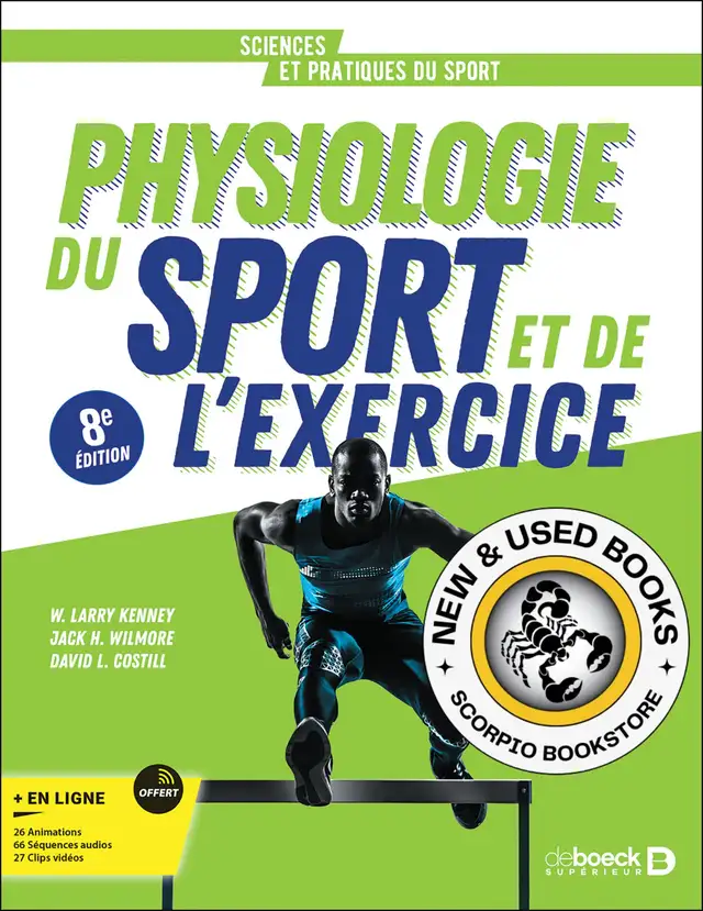 Physiologie du sport et de l'exercice 8th Edition 9782807358102