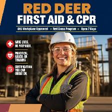 ️ Red Deer First Aid | OHS Workplace Approved!