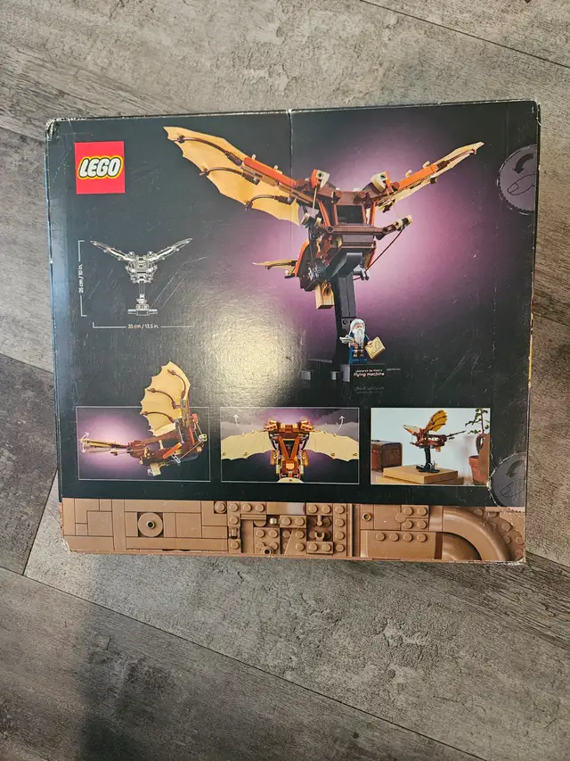 LEGO Icons Leonardo da Vinci's Flying Machine