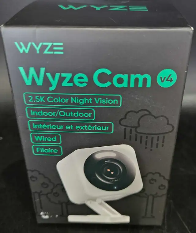 BRAND NEW WYZE CAM V4 AI SECURITY